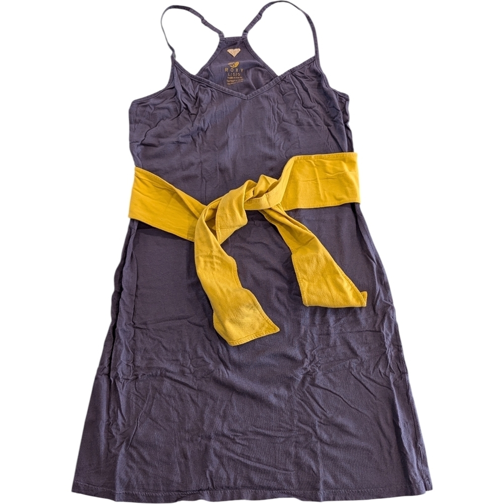 Roxy Swim Coverup with Bold Yellow Belt - Picture 1 of 6